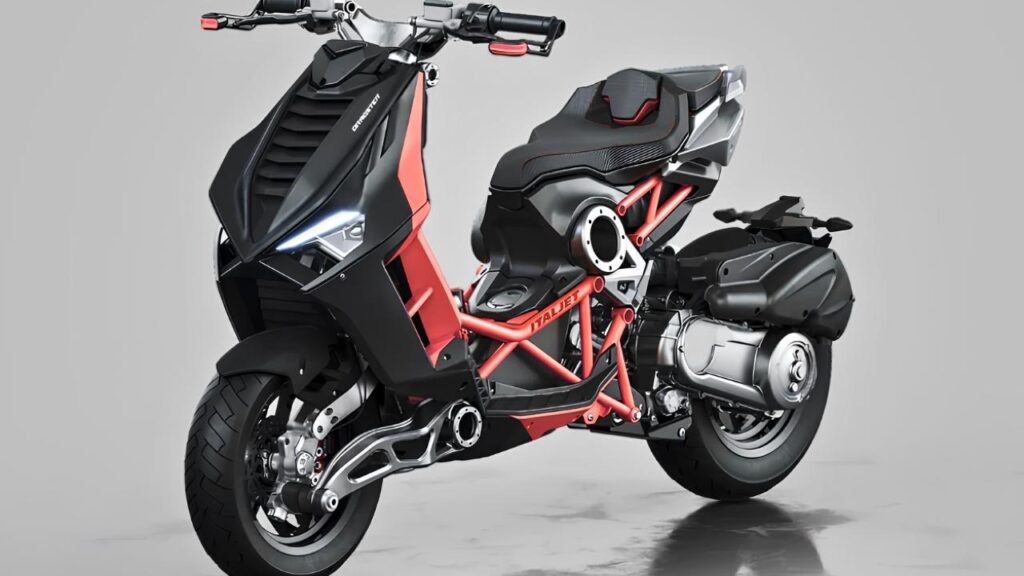 2026 Italjet Dragster 459 Twin SmartShift – Powerful Sport Scooter with Twin-Cylinder Engine, Smart Technology, Aggressive Design & High-Speed Performance
