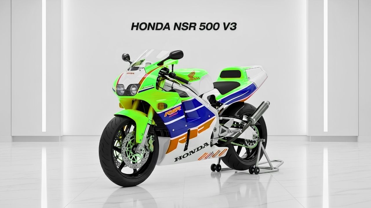 2026 Honda NSR 500 V3 Superbike – Powerful V3 Engine, Futuristic Design, High-Speed Performance & Next-Generation Racing Technology