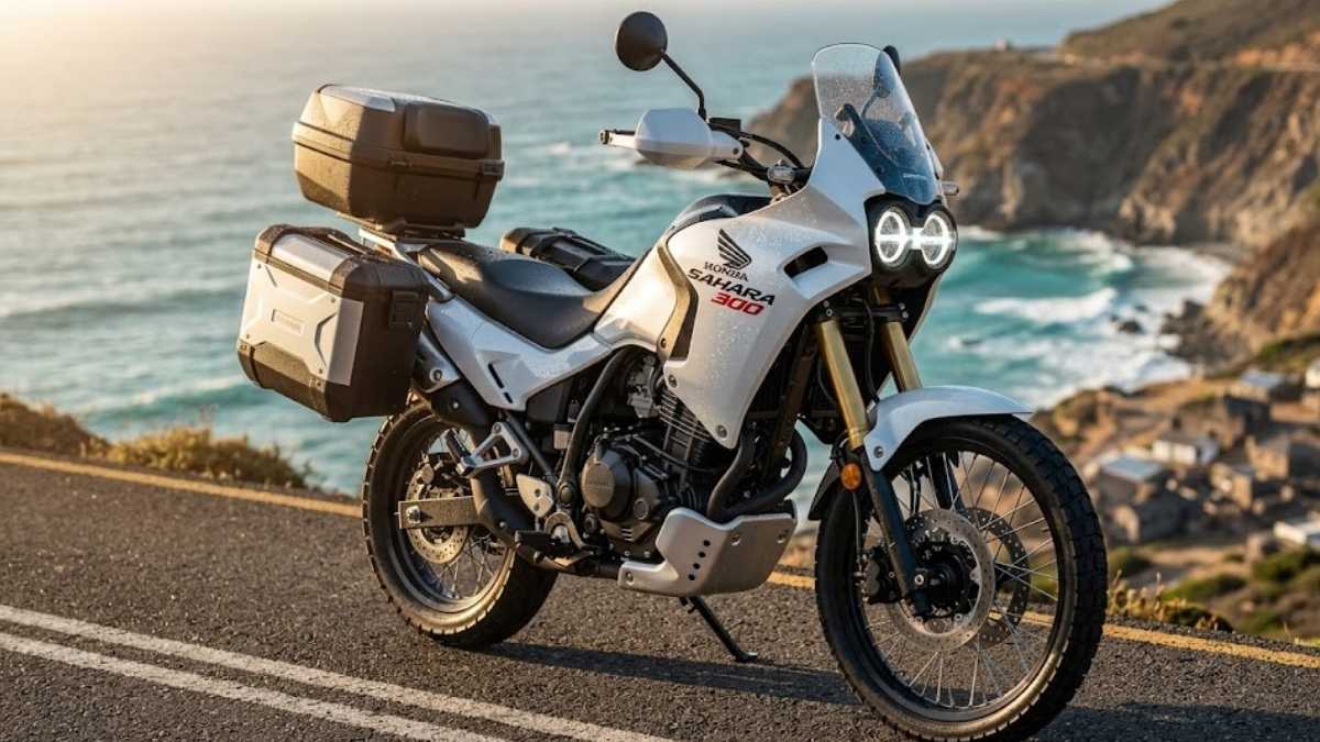 Honda Sahara 300 2026 Revealed: Entry Level Adventure Bike King Returns with Bold Design, Power and Modern Features