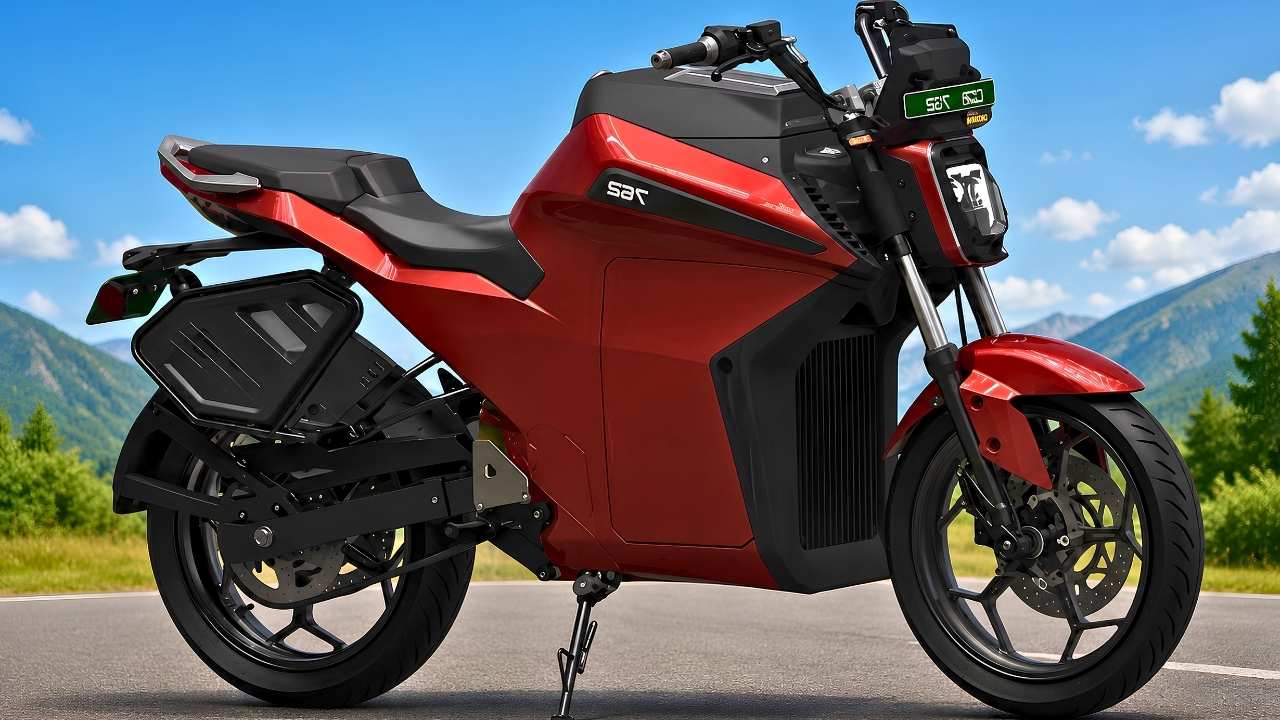 Red Svitch CSR 762 Electric Motorcycle – High Performance, Stylish Design, Eco-Friendly Electric Bike for Comfortable, Smooth and Smart City Riding Experience with Powerful Battery and Modern Features