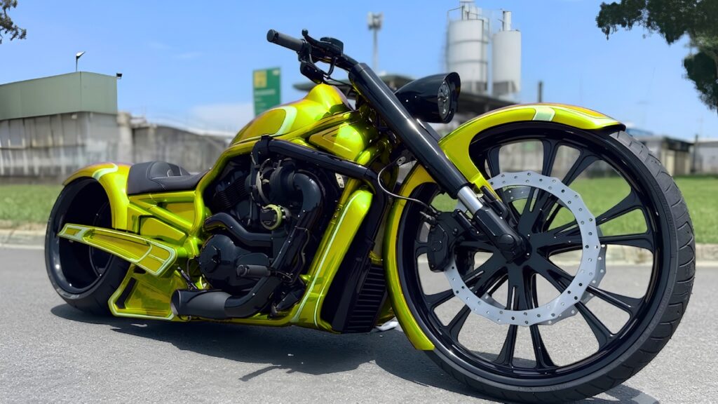 Harley-Davidson V-Rod Custombike Turbo 360 by DGD Custom – High-Performance Custom Muscle Motorcycle